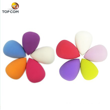 10 pcs colorful wholesale oval water drop shape Lady makeup blender cosmetic sponges